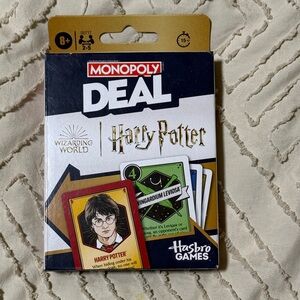 Hasbro Monopoly Deal Harry Potter Card Game - Red, Green, Blue